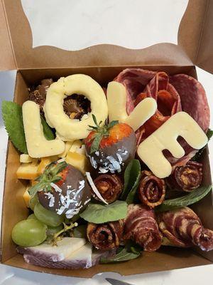 Love Box Charcuterie for your special someone