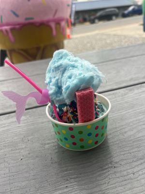 Mermaid sundae