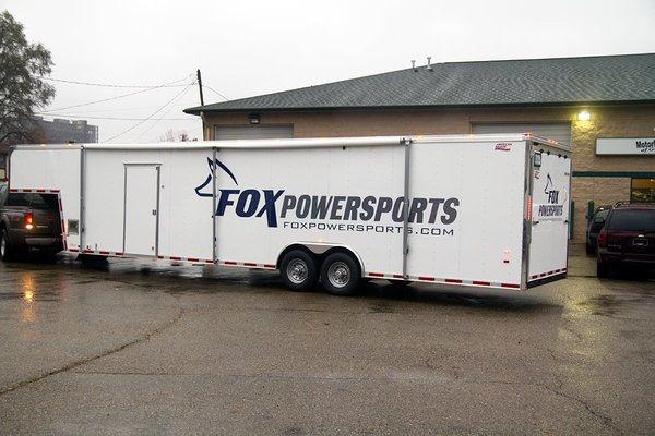 Large Cut Decals for Fox Powersports