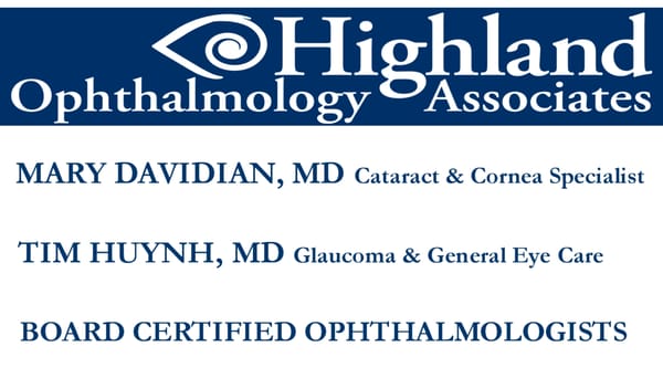 Highland Ophthalmology Associates
 140 Executive Drive
 New Windsor, NY