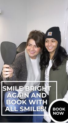 Mother/daughter sessions! Come get your teeth whitened together at the same time!