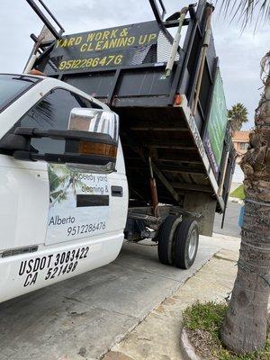 My dump truck ready for work.