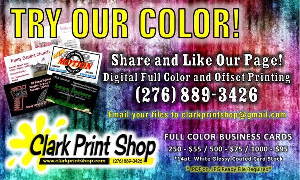 Clark Print Shop & Promotional Products