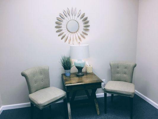 One of our client consultation rooms