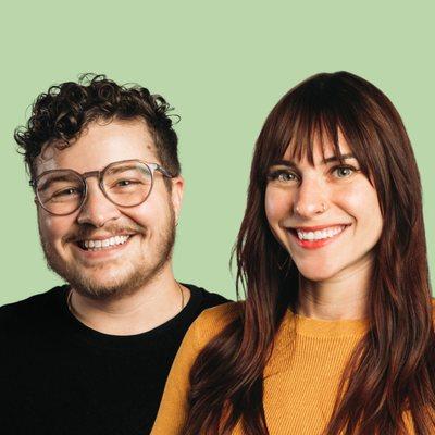 The team behind Unlock Co. Oliver Dinero & Polly BIlchuk