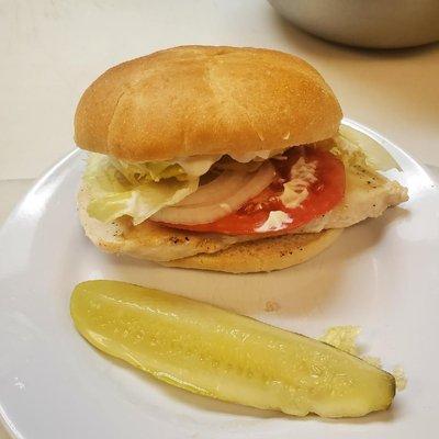 Chicken sandwich