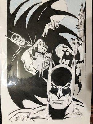 Sketch art by artist Jose Delbo at the North Texas Comic Book Show.