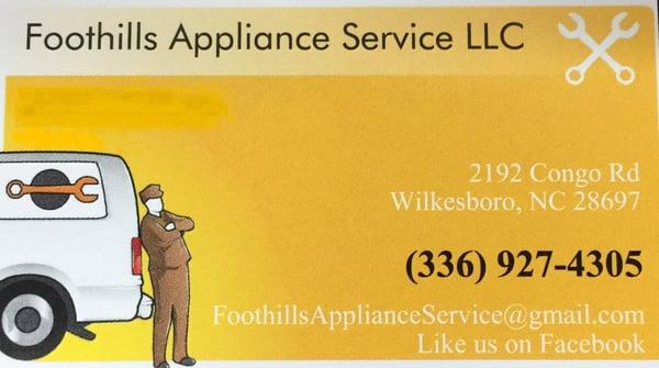 Foothills Appliance Service