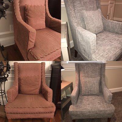 Wingback chair