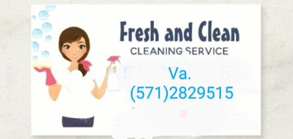 Fresh and clean cleaning service