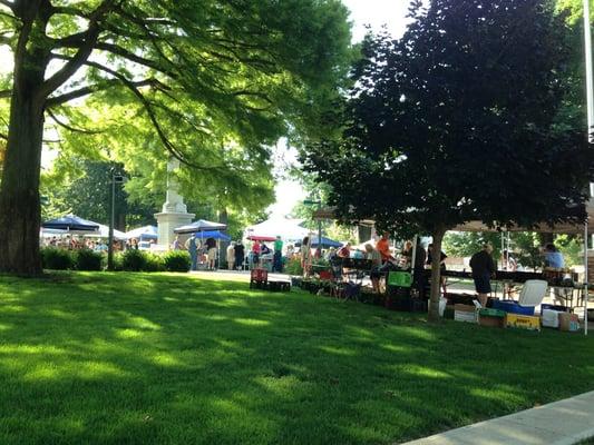 Lots of local growers of a wide variety of fruits and vegetables. Friendly people.