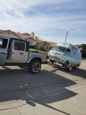 Van removal from property