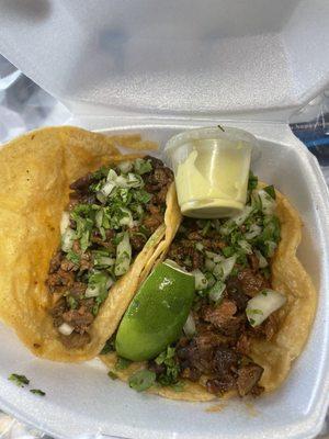 The tacos