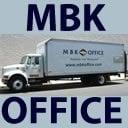 The MBK Office delivery truck