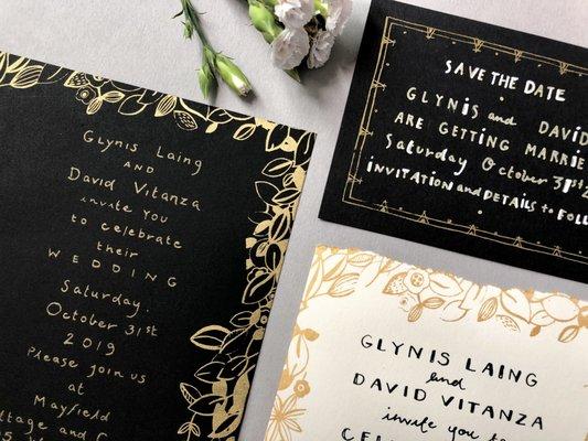 Custom Wedding Invitations