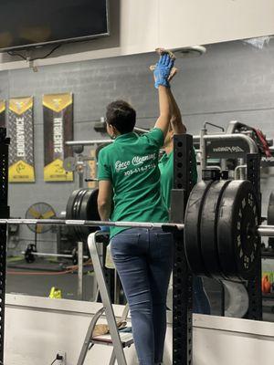 Sports Facility Deep Cleaning