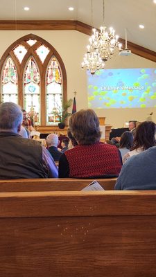 Weekly Children's Message during church service