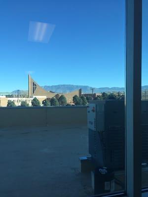 View of the Sandia's East from the Lab