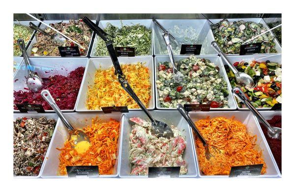 Fresh Healthy Amazing Salad Bar!