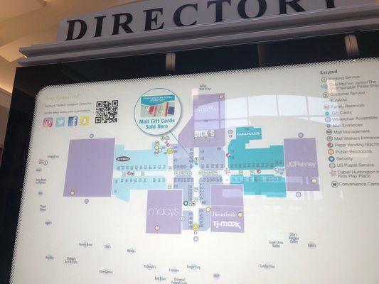 Mall map