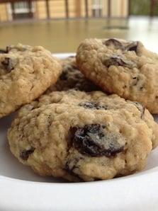 Oatmeal raisin cookies