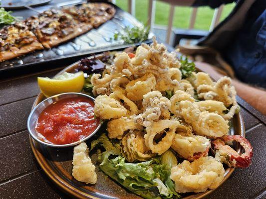 Fried calamari