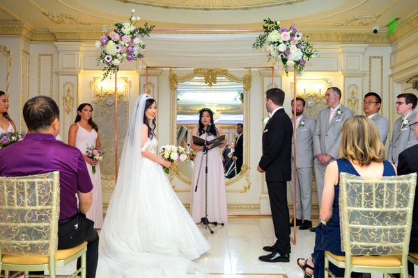 Copper Chuppah