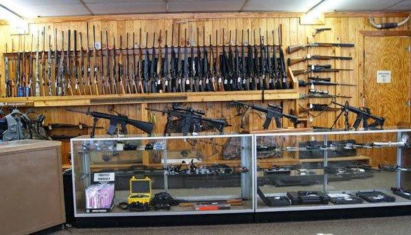 We sell new and used guns.