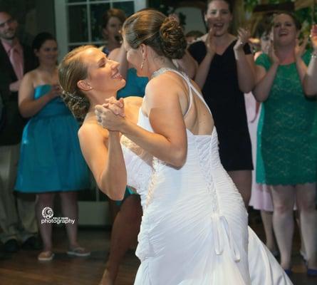 Beautiful First Dance, Captured at ThorpeWood in Thurmont, MD.