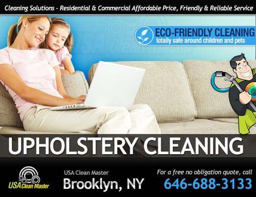 Upholstery cleaning