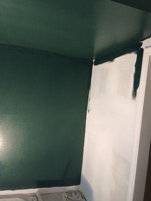 Painting walls