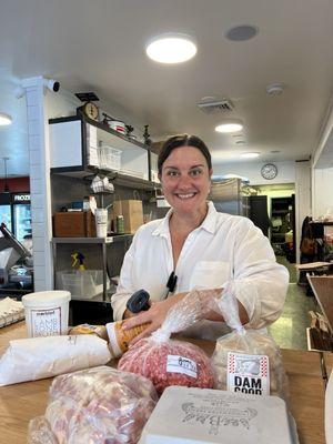 Marbled meat shop is off of Route nine on the border of Coldspring