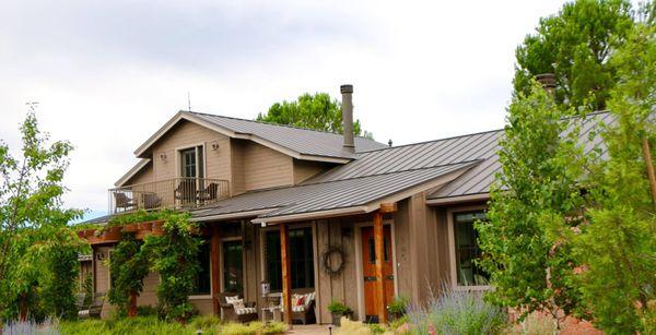 Example of a roofing job by Hahn Roofing, Sedona AZ