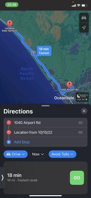 Clearly stats the accident was only 18-20mins from accident - not an hour. Angelo's towing is clearly over inflating their price