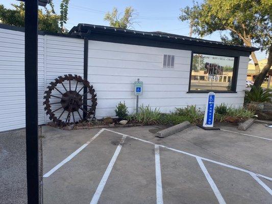 Next to the future home of Tommy Tamale in Old Town Keller, 2 blocks North of Keller Parkway (1709)