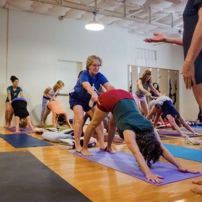 Downward facing dog