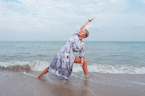 Yoga connection with the Earth