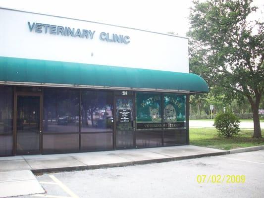 Entrance to clinic