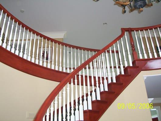 We specialize in custom, one of a kind staircases.