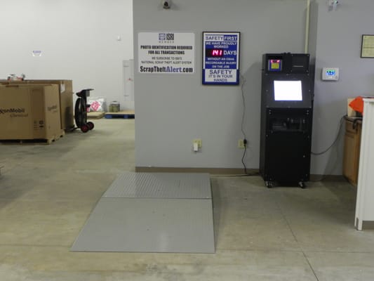 Our scales are state-certified, and serviced regularly