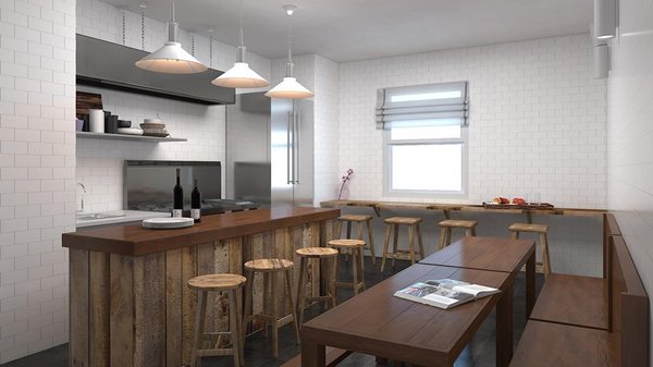 3D Photo Realistic Kitchen Design