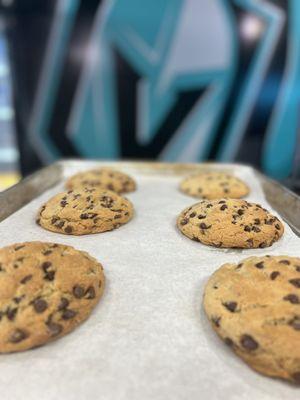 Fresh baked cookies