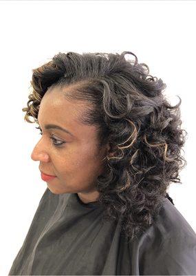 Flexi Rod Set-partial sew-in extensions