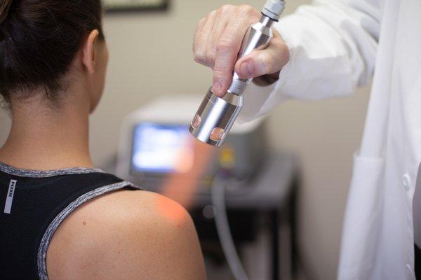 High Intensity Laser treatment on Shoulder Pain