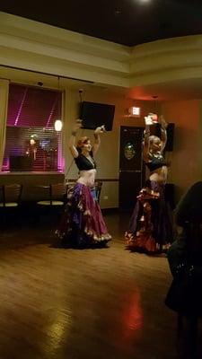 Cassia performs at almost every Belly Dance Wednesday hosted by Eastern Fire Belly Dance.