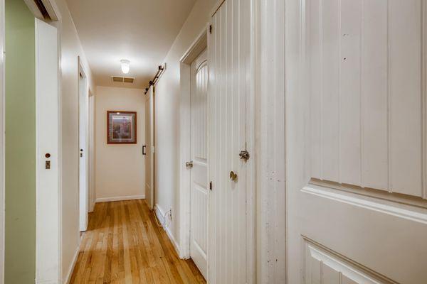 Customized large hallways made for residents with wheelchairs or walkers.