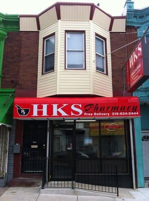 HKS Pharmacy's storefront