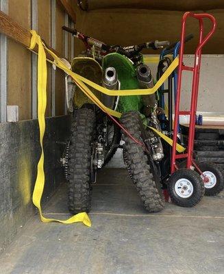 Dirt Bike Delivery & Truck Rental