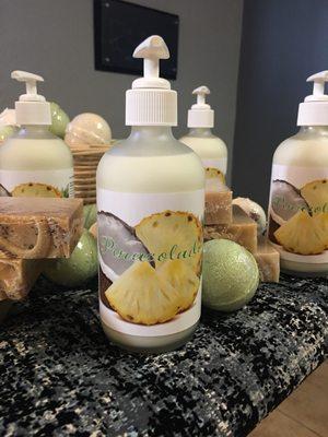 Hemp St. Soap Co. Pina Colada lotion 50 mg CBD