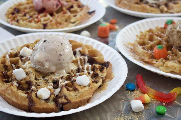 Gelato Waffles - Made to order!